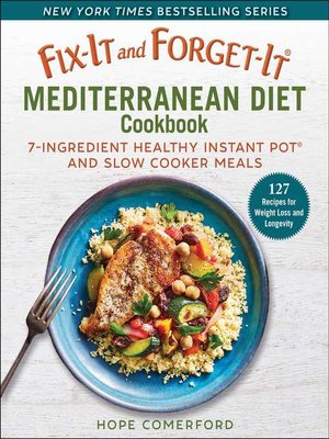 cover image of Fix-It and Forget-It Mediterranean Diet Cookbook